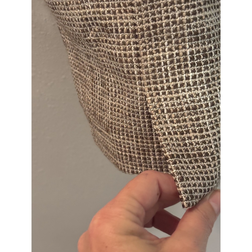 Lafayette 148 New York‎ Pencil Skirt Women's Size 14 Tweed Pattern Side Zip - Picture 5 of 9